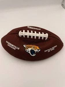 Wilson NFL Team Logo Composite Football  Jacksonville Jaguars – nicht aufpumpbar - Bild 1 von 12