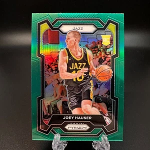 2023-24 Panini Prizm Joey Hauser Green Prizm RC #293 Utah Jazz - Picture 1 of 2