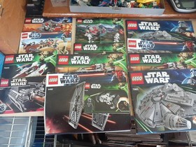 Lego Star Wars Manual Lot. 9492,7965 #1&2,9493,75021 #1&2,75017,7957,75001,9496.