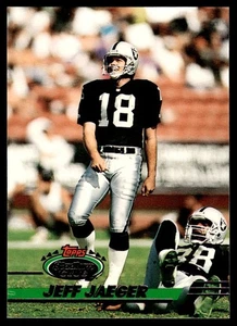 1993 Stadium Club Jeff Jaeger Los Angeles Raiders #442 - Picture 1 of 2