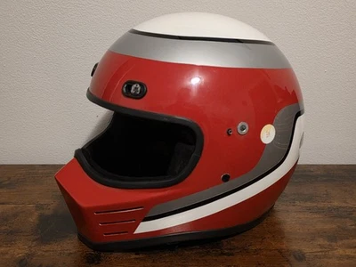 Vintage Simpson Outlaw Bandit • Racing Helmet • 7-1/8 Snell 1985 • Fiberglass - Image 1 of 4
