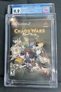 Chaos Wars CGC 9.9 A++ Sony PlayStation 2 PS2 Classificato SIGILLATO Nuovo DA MASTER CASE - Foto 1 di 2