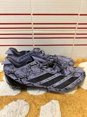 Men 12 Adidas Adizero Electric 2 Exotic Speed Purple Football Cleats IE3894 - Image 1 of 4