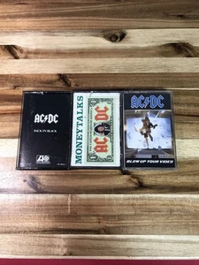 Back in Black by AC/DC - Money Talks By AC/DC - Blow Up Your Video By AC/DC - Picture 1 of 8
