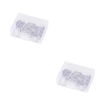  2 Count Anstecker Pin Clips Für Perücken Schalnadel Häkchen -Haken -Kit - Bild 1 von 4