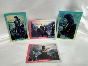 Rock Cards 1991 Music Trading Cards - Black Sabbath Lot Of 4 - Picture 1 of 5