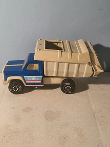 Vintage 1970's Tonka Blue & White Garbage Trash Truck - Picture 1 of 9