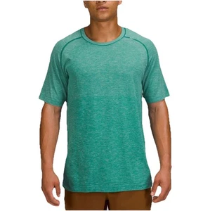 Lululemon Shirt Mens XS Teal Blue Metal Vent Tech Short Sleeve Athletic Gym - Picture 1 of 9