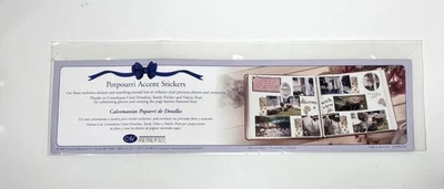 Pegatinas con acento de popurrí con caja de diario a juego de CM Memories Foto 1 de 4