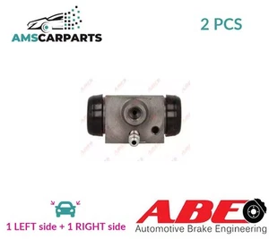 DRUM WHEEL BRAKE CYLINDER PAIR REAR C5R064ABE ABE 2PCS NEW OE REPLACEMENT - Picture 1 of 6