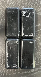 Pesi per gilet pesato, 2,5 libbre (*leggermente meno) set di 4 senza marchio, usati - Foto 1 di 7