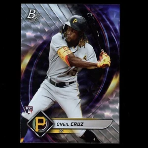 2022 Bowman Platinum #78 Oneil Cruz Rookie RC Ice Foil Parallel SP Pirates - Picture 1 of 2
