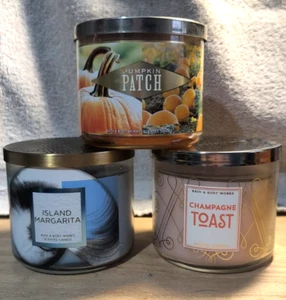 Bath & Body Works 14.5 oz Scented 3-Wick Candle - Your choice of scent - Picture 1 of 10