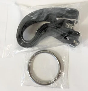 Keuschheitsgürtel Chastity Belt Mann für Peniskäfig, Ring 50mm - Bild 1 von 3