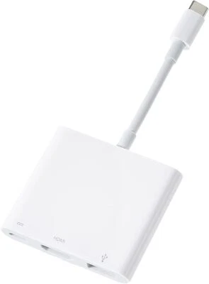 Apple USB-C Digital-AV-Multiport Adapter Weiß MUF82ZM/A - Bild 1 von 4