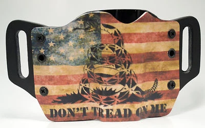 Don't Tread Snake Flag OWB Kydex Holster For Canik, Desert Eagle, Remington - Image 1 of 4