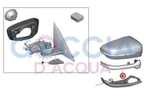 Genuine BMW 5' 6' 7' G 30 F90 Wing Door Mirror LED Indicator - Right 51167414650 - Picture 1 of 4