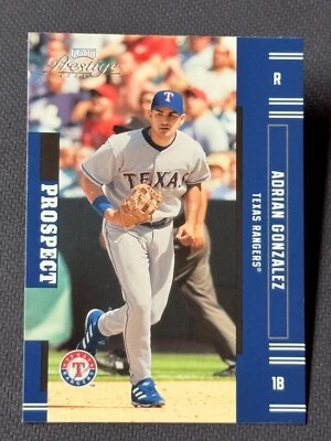 2005 Playoff PRESTIGE PROSPECT Adrian Gonzalez, item 2 - Image 1 of 2