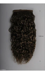 Synthetic Mohair Soft Long Wave string Hair : D.Brown (SM4) - Picture 1 of 3