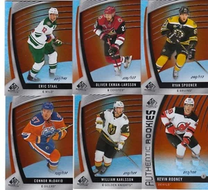 Gioco 17/18 SP usato arancione arcobaleno parallelo #44 Eric Staal Wild /145 - Foto 1 di 1