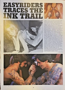 Illustrationen von Biker Tattoos von Easyrider 1996 - Bild 1 von 4