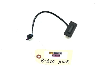 Cadillac CT6 2016-2018 abridor de tapa de maletero trasero puerta levadiza interruptor de liberación OEM Foto 1 de 4