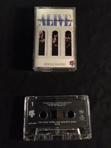 CHICK COREA AKOUSTIC BAND ALIVE CASSETTE TAPE - Bild 1 von 3