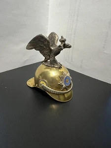 COPPA BISMARCK ARGENTO VINTAGE - Casco STILE FABERGÉ ORO CAMPO ORO - Foto 1 di 20