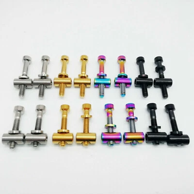 Tornillos súper ligeros para tija de sillín de bicicleta 2 piezas M5x30 mm M5X40 mm  Foto 1 de 4