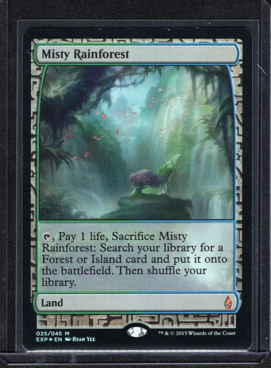 mtg 霧深い雨林 Zendikar Expeditions Misty Rainforest · Zendikar Expeditions (EXP) #25 · Scryfall