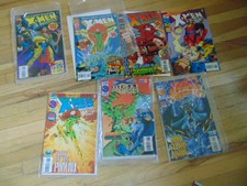 7 Marvel Comic X-Men Adventures- Season Three- No. 1-9- Direct Editions