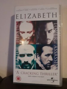 Elizabeth (VHS/SUR, 2002) Cate Blanchett, Geoffrey Rush Zertifikat 15 Videoband - Bild 1 von 3