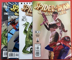 JUEGO COMPLETO SPIDER-MAN CALIDAD DE VIDA 1-4 (MARVEL 2002) SERIE COMPLETA - Imagen 1 de 9