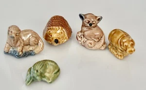 Wade Whimsies China Porcelain Animal Miniatures Collectibles - Picture 1 of 3