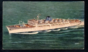 Werbekarte Grimaldi Siosa SCHIFF (CR908) - Bild 1 von 2