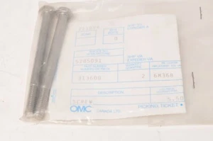 Johnson Evinrude 2x 0313600 313600 OMC BRP - Screw,upper mount to steer bracket - Picture 1 of 2