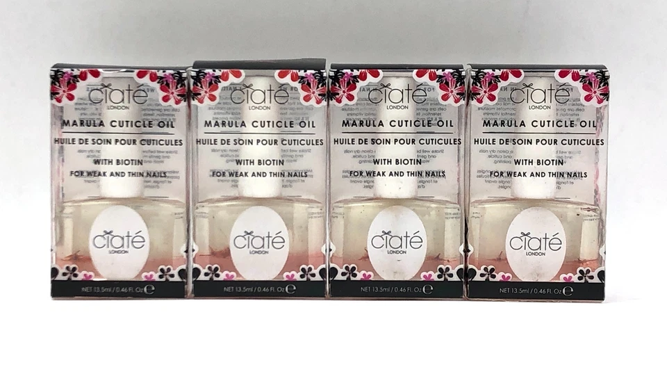 Ciate Maruna Cuticle Oil With Biotin For Weak and Thin Nails 13.5 ml Set of 4 - Image 1 of 4