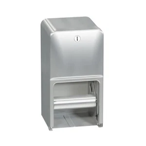 Bradley Diplomat Oberflächenhalterung Doppelrolle Toilettenpapierspender (5A10-110000) - Bild 1 von 1