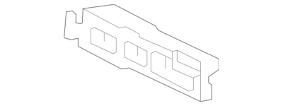 Mercedes Benz AMG GT S GT R GT C GT 2018-2021 Left Energy Absorber OE 1908851701 - Изображение 1 из 3