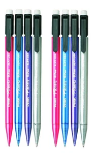 2 x Pentel Planetz Automatik Bleistift 0,7 mm (4er Pack) Neu Insgesamt 8 Bleistift - Bild 1 von 2