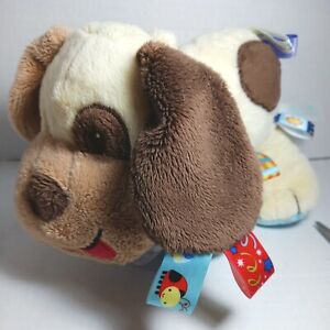  Dog  Lovey  Spotted Puppy Plush Signature Col. TAGGIES Buddy Mary Meyer Baby 
