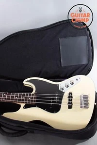 2006 Fender AJB Aerodyne Jazz Bass Vintage White - Picture 1 of 24