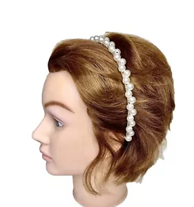 Accesorio para el cabello diadema de perlas para mujer nuevo sin etiquetas - Imagen 1 de 5