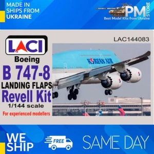 Laci 144083 1/144 Boeing 747-8 Landing Flaps for Revell kit resin - Picture 1 of 7