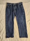 Vintage Levis 501xx Jeans Mens Size 34x25 Straight Leg Button Fly Denim Shrunk