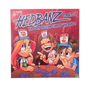 New - Hedbanz For Kids! The Quick Question Game of What Am I? Moose Enterprise - Picture 1 of 6