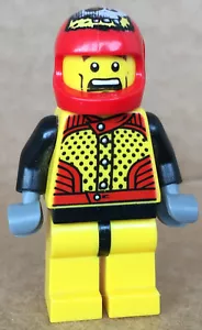 LEGO®-Minifigur Racers Race Driver Motor Mike aus Set 9093 Bone Cruncher rac048 - Bild 1 von 4