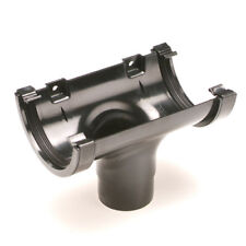 Black Half Round Gutter Fittings and Downpipe Fittings uPVC