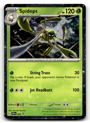 Spidops - 009 Holofoil Promo SV: Scarlet & Violet Promo Cards LP - Image 1 of 2