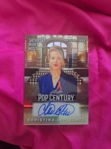 2025 Leaf Pop Century Christina Applegate Saturday Night Host PLATINUM AUTO 1/5 - Picture 1 of 3